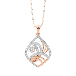 Stinne Round Diamond Pendant